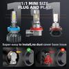 H11/H8/H9 Light Bulbs,Super Bright 6500K Cool White, Direct Replacement For Halogen Bulbs,High Visibility,70000H Lifespan, No Flicker