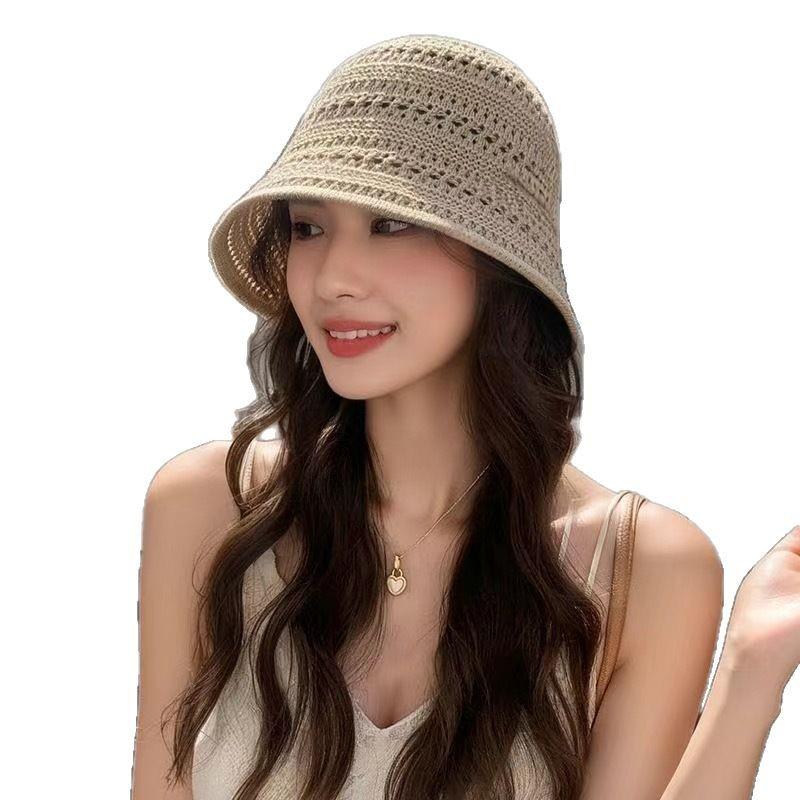 Women's Summer Breathable Bucket Hat: Fashionable, Thin, Versatile Sun Protection Hat