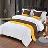 Premium Long Bed Banner Bed with Towel Modern Home Beds End Towel, Hotel Specific Pillow Cover, Light Luxury Bed End Towel