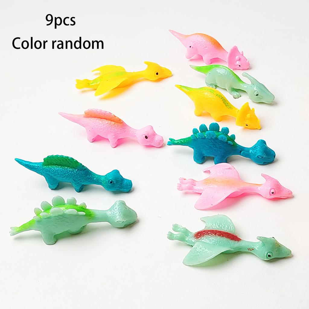 Stress Reducing Catapult Dinosaur Fun Toy Finger Dart Launch Small Dinosaur Decompression Children'S New Unique Toy