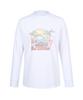 Lenomasuyeongbog Women'S Wave Long Sleeve Rash Guard White Rn-Cs2F554-Wh