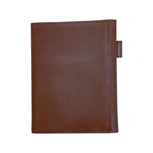 

Ashford System Notebook Vitalita Life Organizer 6 13mm Himeji Leather 143 A6+Mini [Brown]