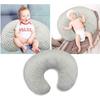 Baby U-Shaped Nursing Pillow, Multifunctional Bean Velvet Support & Feeding Pillow