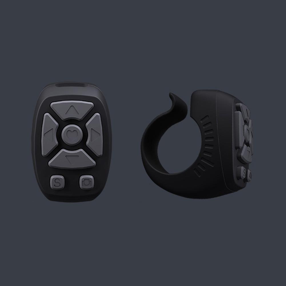 For TikTok Scrolling Ring Fingertip Wireless Remote Control Bluetooth-Compatible 5.0 7 Keys Page Turner Video Scroller