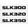 Automotive 3D Digital Alphabet Trunk Badge Decal for Mercedes Benz SLK55 SLK63 SLK200 SLK230 SLK250 SLK280 SLK300 SLK320 SLK350