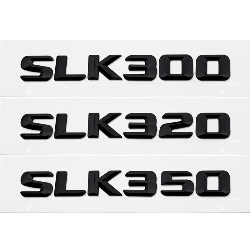 Automotive 3D Digital Alphabet Trunk Badge Decal for Mercedes Benz SLK55 SLK63 SLK200 SLK230 SLK250 SLK280 SLK300 SLK320 SLK350