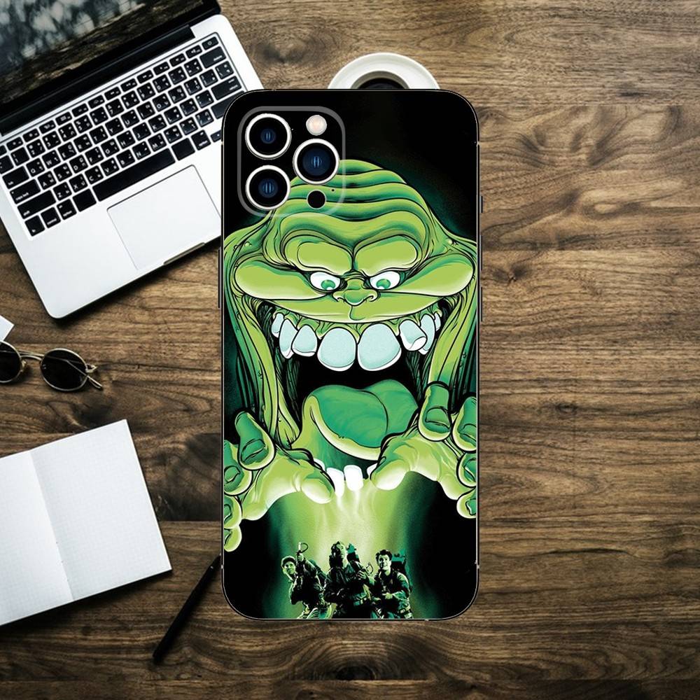 E-Extreme G-Ghostbusters Phone Case For iPhone 16,15,14,13,12,11,XS,XR,X,8,7,Pro,Max,Plus,mini Silicone Black Cover