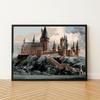 Malen nach Zahlen Bilder zum Malen - Harry Potter Hogwarts 50x40 cm