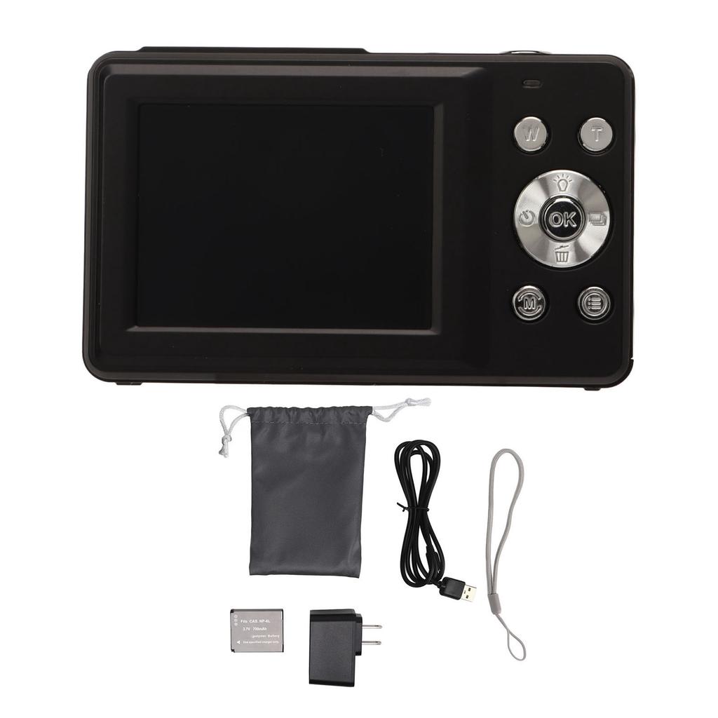 Digital Camera HD 1080P 44M 16X Zoom Autofocus 2.4 Inch  Screen Portable Pocket Digital Camera Portable Digital Camera