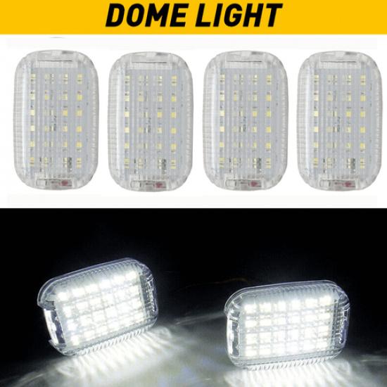 4X For 2015-2024 Ford Transit 150 250 350 Van Interior LED Dome Light Cargo Area