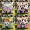 N-Neco A-Arc Kawaii Cushion Cover Home & Car Dual-Scene Pillow Cover: Reversible for Premium Comfort