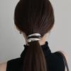 Vintage Chunky Hollow Double-layer Metal Hair Clips For Women Hairbands Elastic Scrunchies Hair Ropes Fashion Hair Accessories
