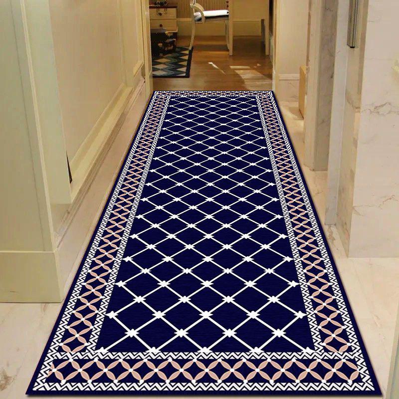 Wasserdichte Anti-Rutsch-Flurmatte: Lange Treppenhaus-Fußmatte mit Wasseraufnahme & Schmutzabweisung für Eingangsbereiche.