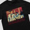 Vintage Retro T-Shirt Herren Damen Tees Top Karate Tiger Kein Rückzug Keine Kapitulation jcvd van damme 80er