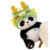 Cute Panda Plush Toys Dragon Year Mascot Doll Giant Panda Doll Panda Transforms Into Dragon Doll