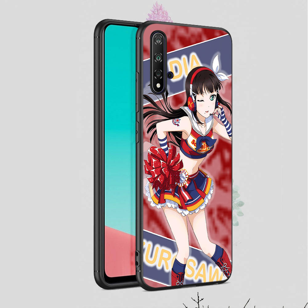 DT27 Dia Kurosawa Case for Samsung A04 A14 A23 A34 A54 M23 M33 M52 M53 Realme 10 9 C30S C35 C55 VIVO Y02S Y21 Y33S Y51 X80 Pro Clear Cover