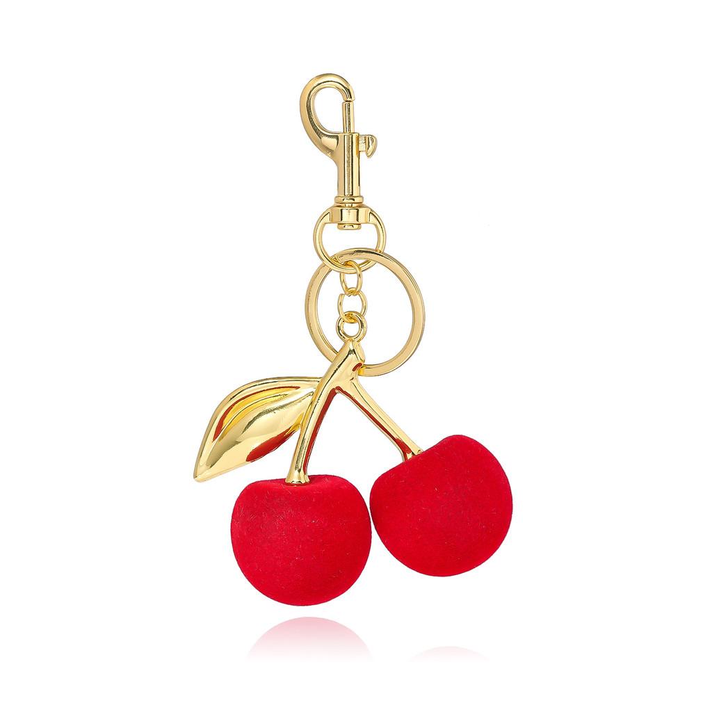Tree Resin Cherry Keychain For Women Gifts With Creative Car Decorals And Fashion Style