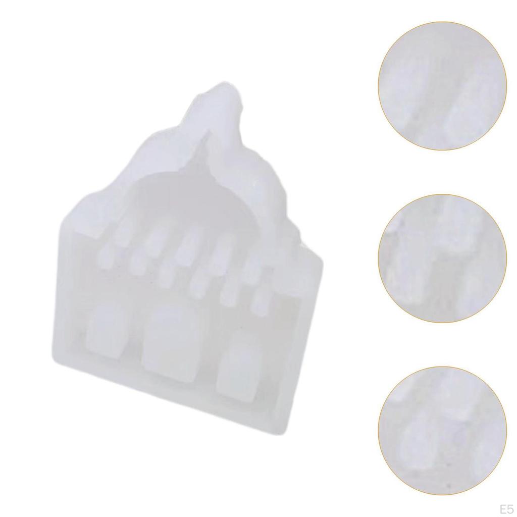 Silikon-Ramadan-Hausformen, DIY-Kreativgeschenk-Dekorationswerkzeug, leicht, professionell, tragbar