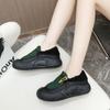 Winter Pelzschuhe für Damen Lässige Slipper Warme Sneaker Komfort Plus Plüsch Loafer Mama Gewärmte Gefütterte Schuhe