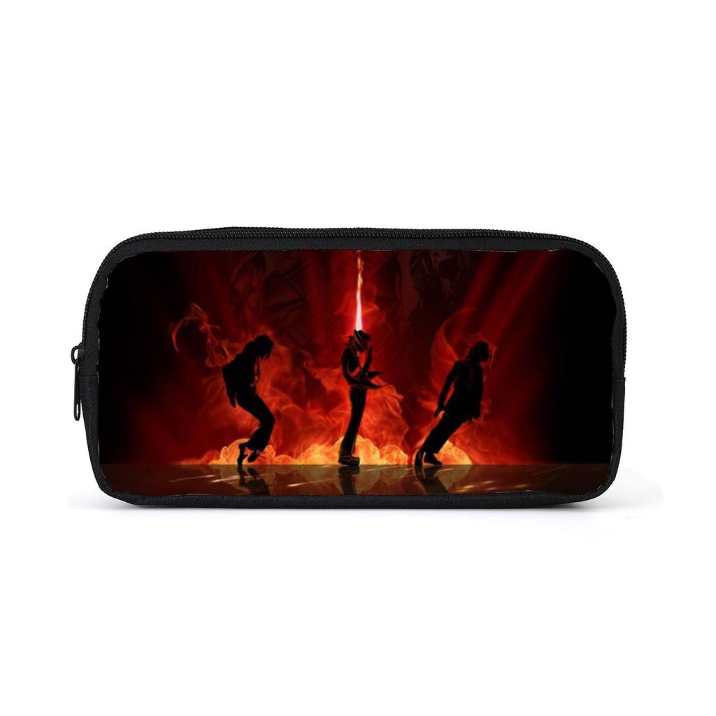Michael Jackson Student Pencil Case - Simple Style Printed Stationery Bag
