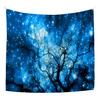 Blue Dream Forest Wall Hanging Bedroom Wall Fabric Living Room Decoration Fabric Background Cloth Hanging Cloth Wall Carpet