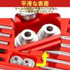 LOOKGOU 46-Piece Harmonic Balancer Puller Set, Steering Wheel Puller Kit, Crankshaft Pulley Removal Tool, Multi-Purpose Auto Remover Tool, Universal