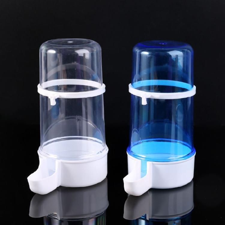 Parrot Feeder Waterer Water Dispenser No Mess Automatic Bird Feeding Supplies