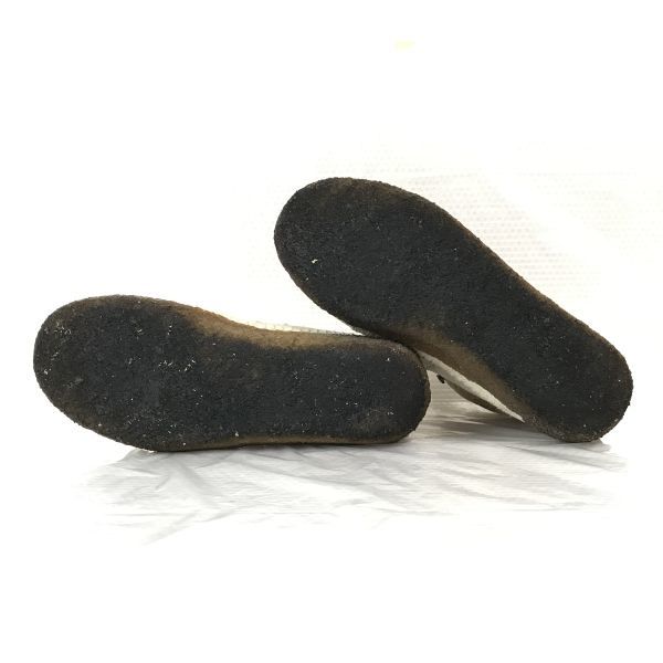 Columbia crepe sole short boots 24.5 beige desert high-cut shoes sneakers(USED)