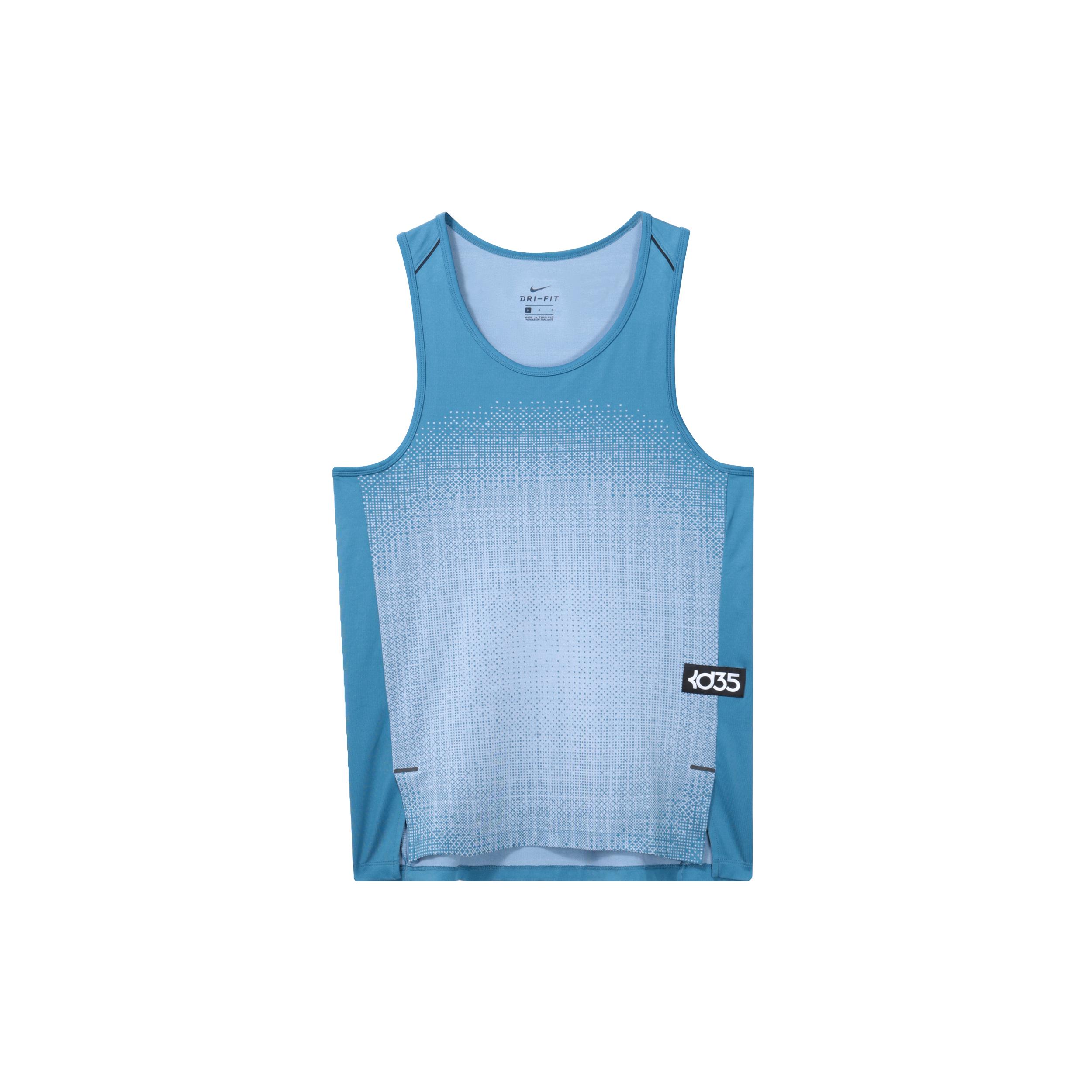Nike Tank Tops Men s Blue Crew Neck Moderate Other 848534-457 XL