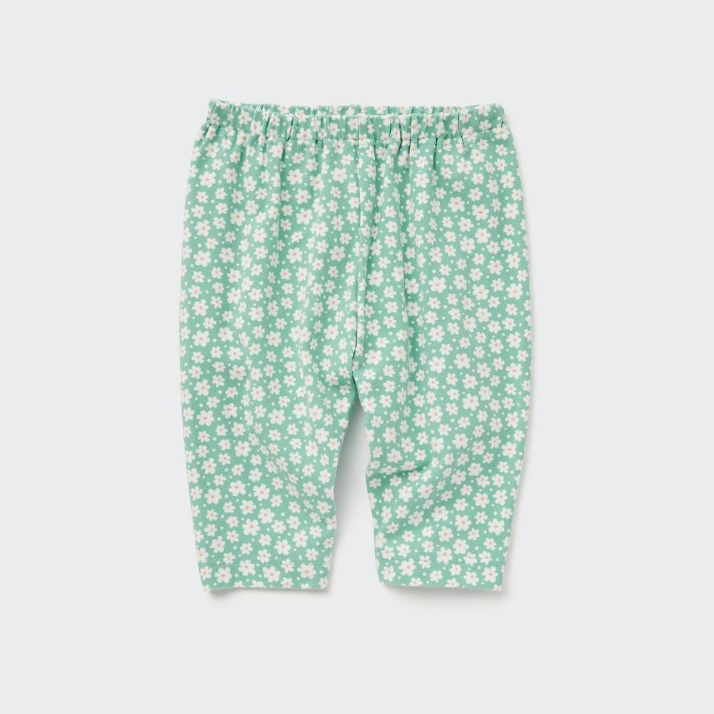 

Укороченные леггинсы свободного кроя UNIQLO BT, часть 7 с цветочным принтом B