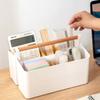 Portable Desk Storage Organizer Detachable Storage Box Desk Stationery Box  Makeup