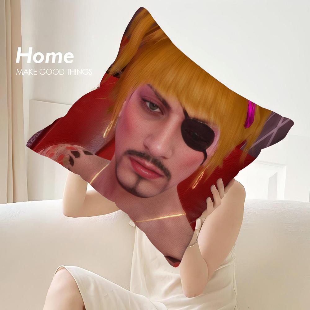 Love G-Goro Majima Y-Yakuza Pillow Case Sofa Decorative Home Double-sided Print Plush Square Throw Pillow Covers Cushion Decor