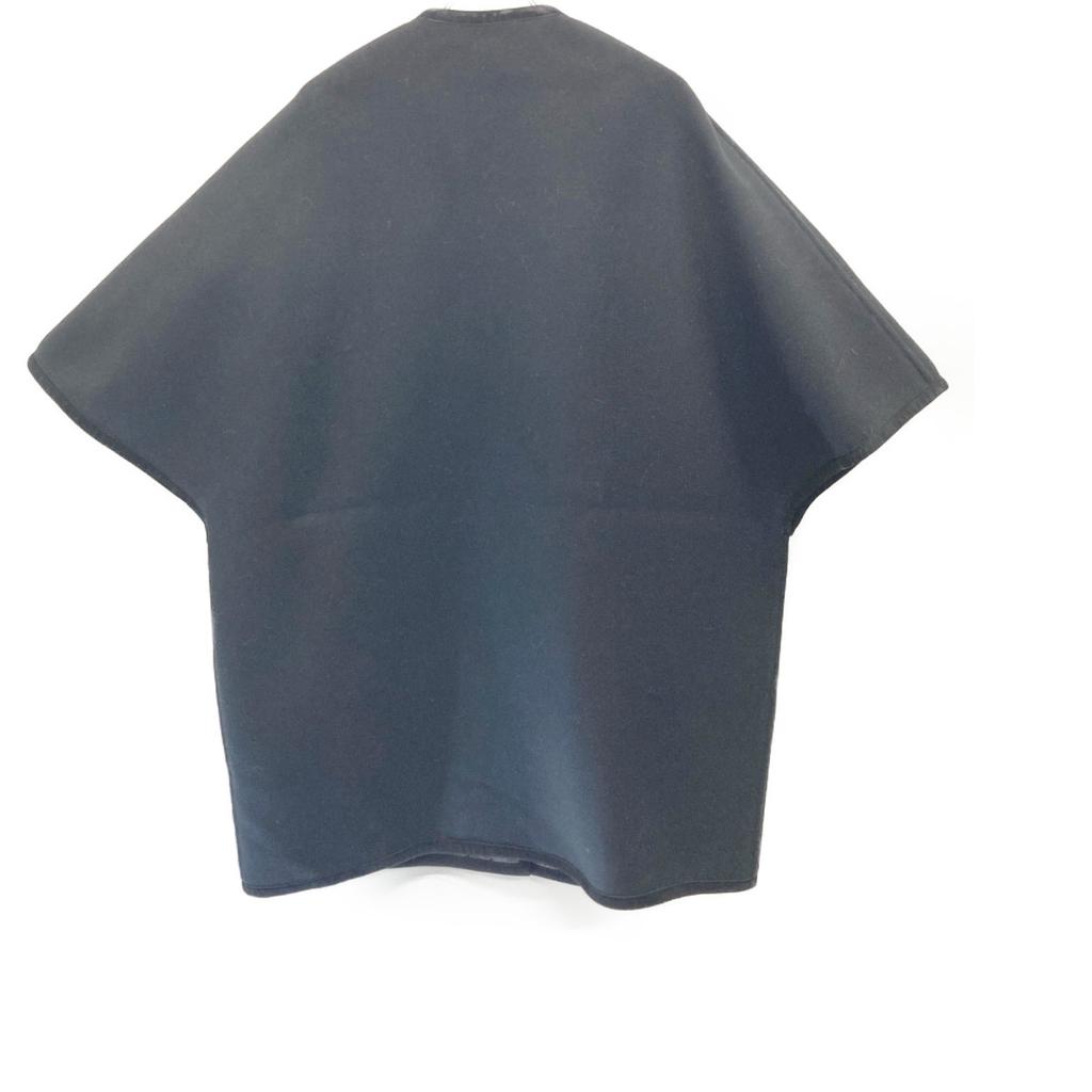 GUCCI 715717 GG Wool Reversible Coat coat 36 blackUsed