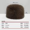 Premium plush hat women's autumn and winter plain and versatile imitation fur bucket hat thickened warm ear protector basin hat