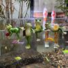 Frog Garden Statue Planter Hugger Drinking Frog Flower Pot Edge