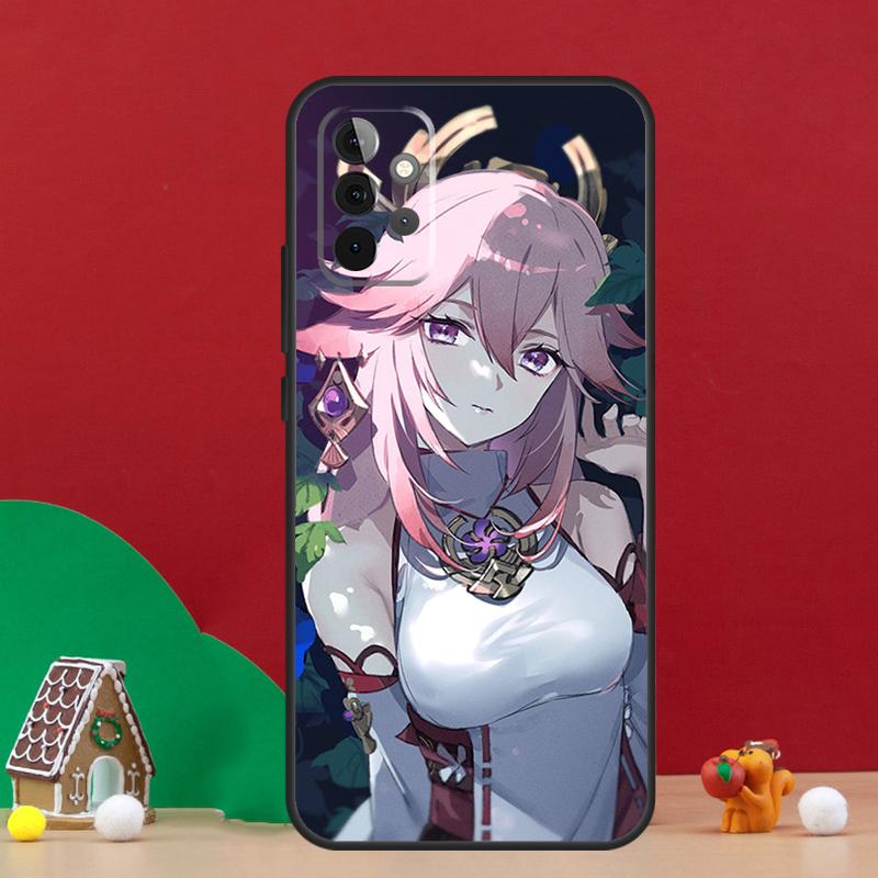 

Чехол Yae Miko Genshin Impact для Samsung Galaxy A54 A06 A16 A26 A36 A56 A53 A32 A52 A33 A13 A55 A35 A15 A14 A34 A17 Samsung A13 4G