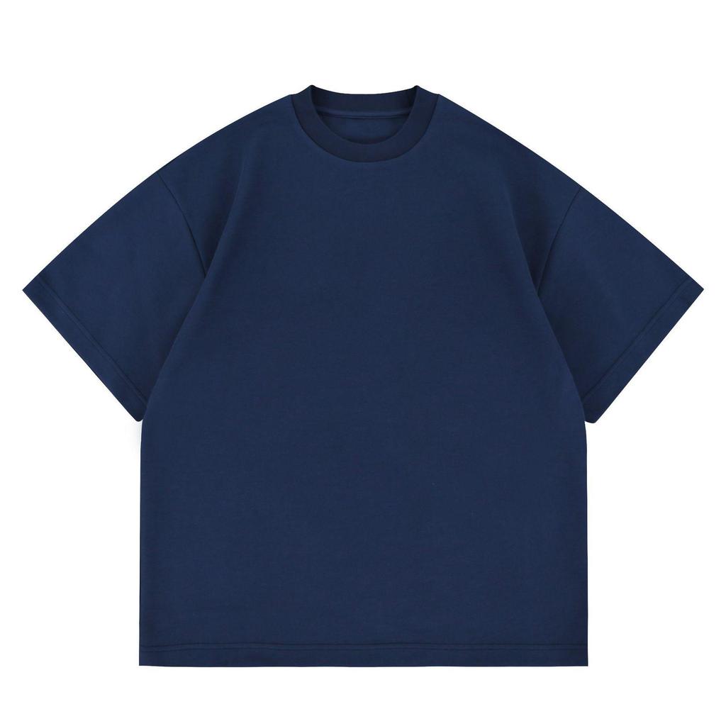 FGSS Menswear | 26SS Japanese Cityboy Cool Touch Space Cotton Small Collar Short Sleeve Loose T-shirt