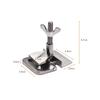 58PCS Screen Printing Starter Kit Hinge Clamp High-pressure Pneumatic Pump Gloves Emulsion Scoop Coater Basic Tools for   Handcraft