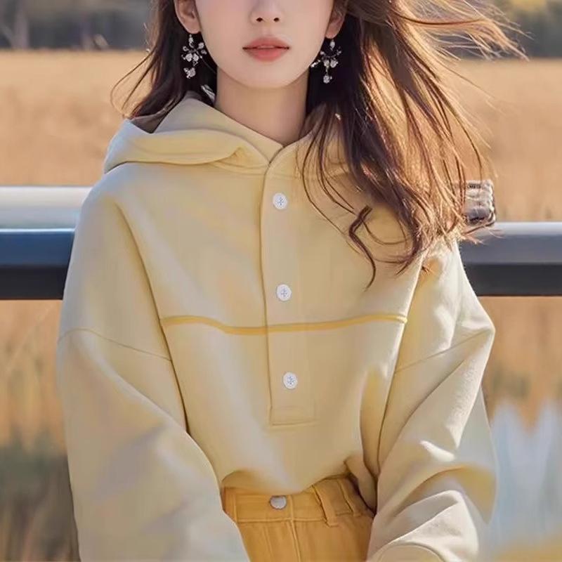 New Korean Style Chic and Super Beautiful Small Top In Early Autumn for Women