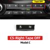 For BMW F07 F10 F18 F01 F02 F06 5 Series 6 Series 7 Series Control Switch Fan Button Cap Air Conditioning Cover