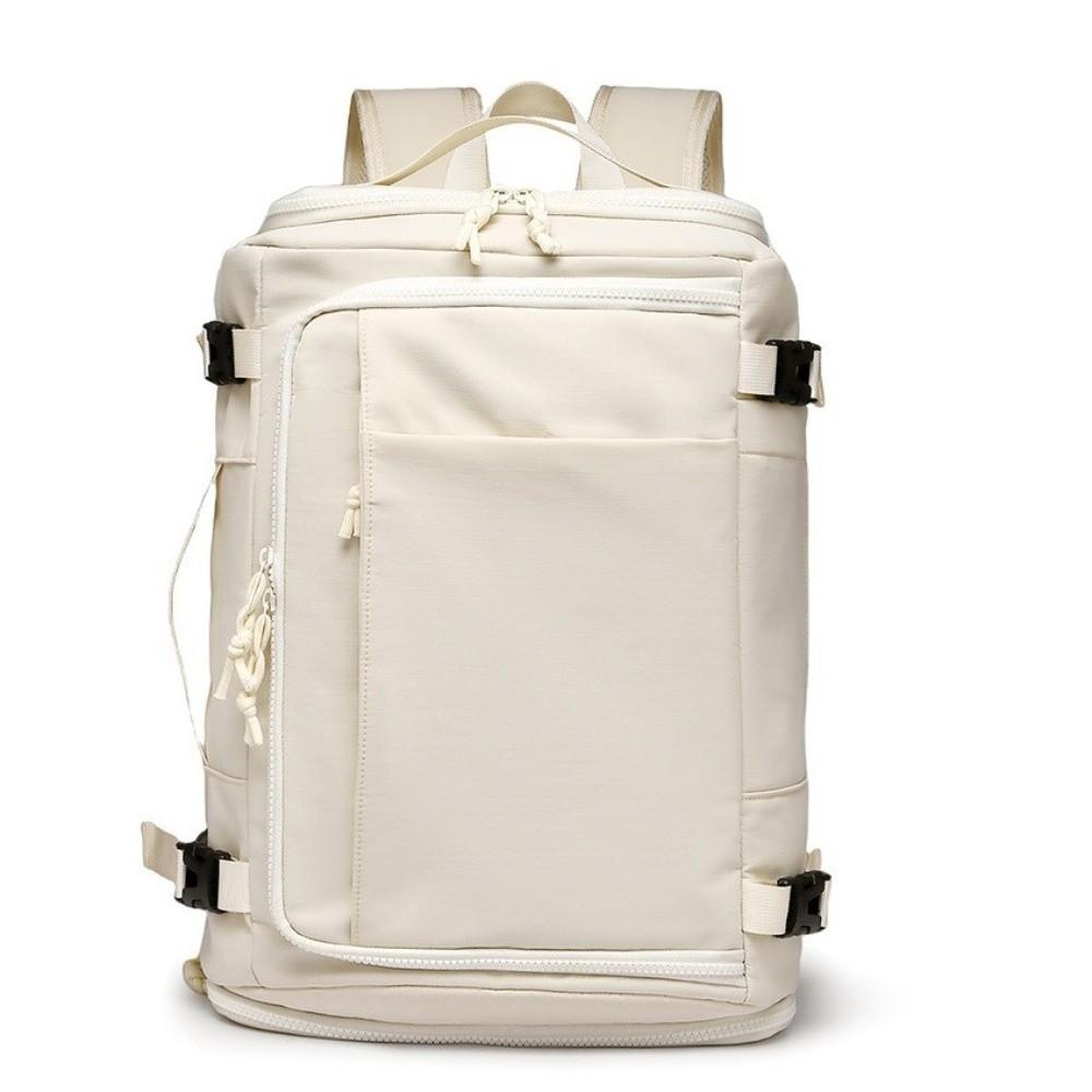 Schoolbag Box Style Luggage Backpack Large Capacity Unisex Travel Backpack Adjustable Shoulders Scalable Cabin Daypack Climbing