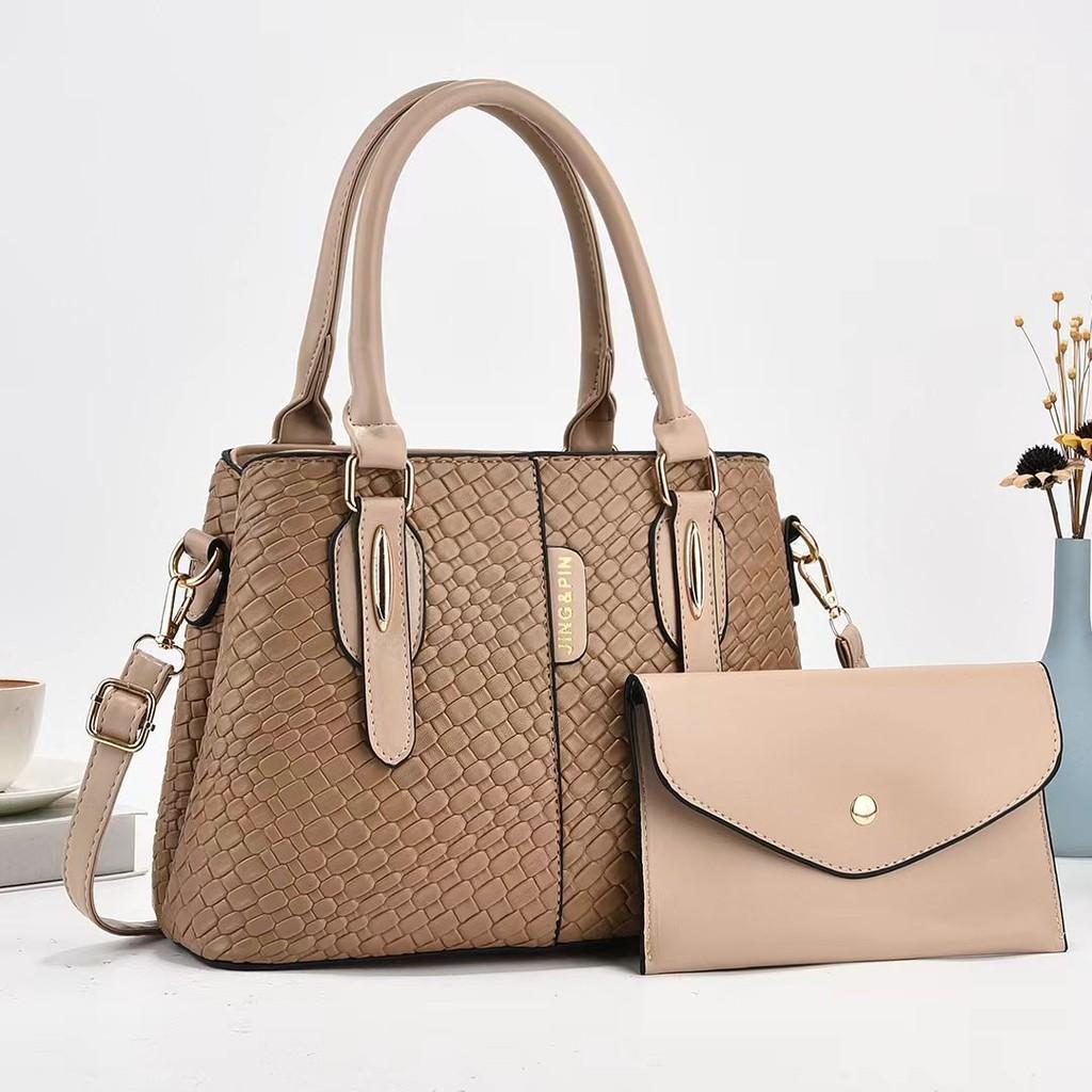 Chic And Trendy Medium Sized Women's Shoulder Crossbody Bag With Zipper Closure Available In Multiple Colors