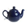 LONDON POTTERY Farmhouse Teapot, 2-Cup, Cobalt Blue