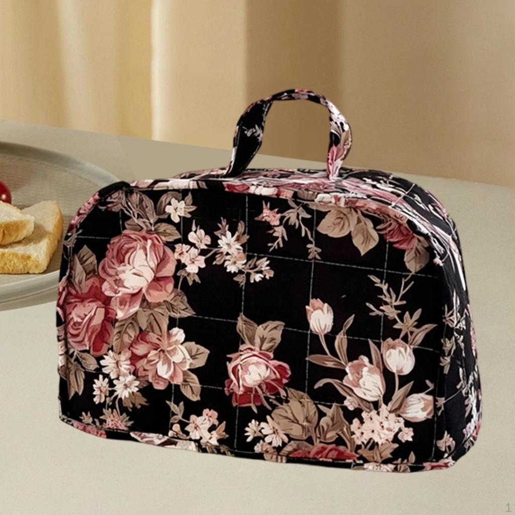 2 Slice Toaster Cover Dustproof Washable Kitchen Appliance Cover, Protector for Restaurant, Tea Room