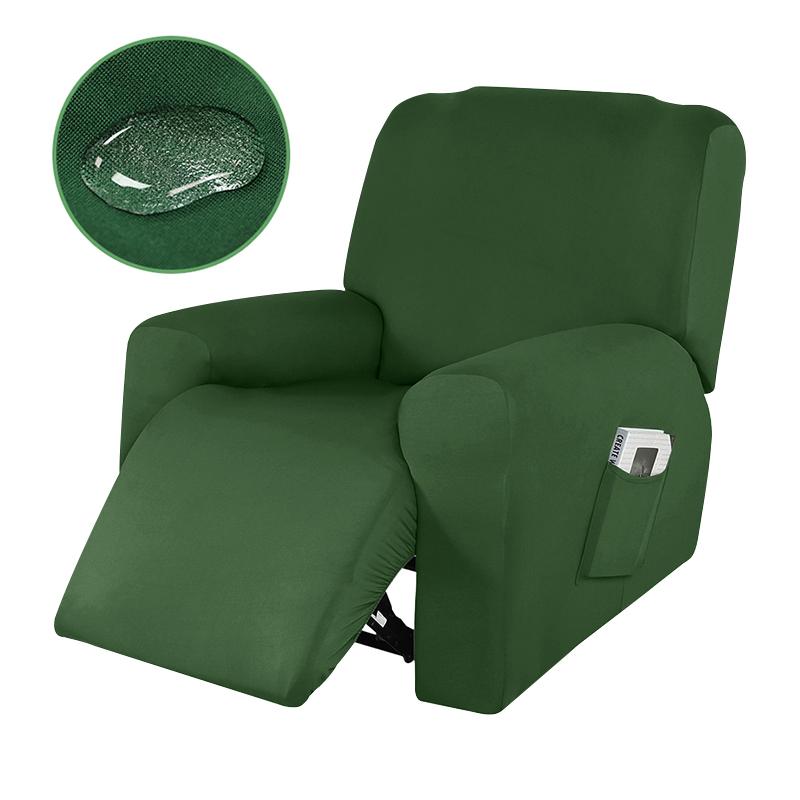 Reclining Couch Cover 1/2Person Stretchy One Armchair Relax Fitted Cover Non Skid Sofa Chair Protector For Lounge Easy Care