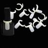 Mtssii 50pcs/set UV Gel Display Rings Pops Nail Art Ring Style Nail Tips Display Template Cards
