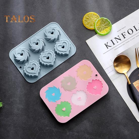 

Cake Mold Heat-resistant Bakeware Simple Operation Practical Heart Shaped Chocolate Dessert Baking Mould Kitchen Bakery Supplies