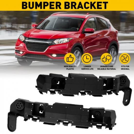 Pair For 2016- Honda HRV Front Bumper Retainer Brackets Durable Left & Right