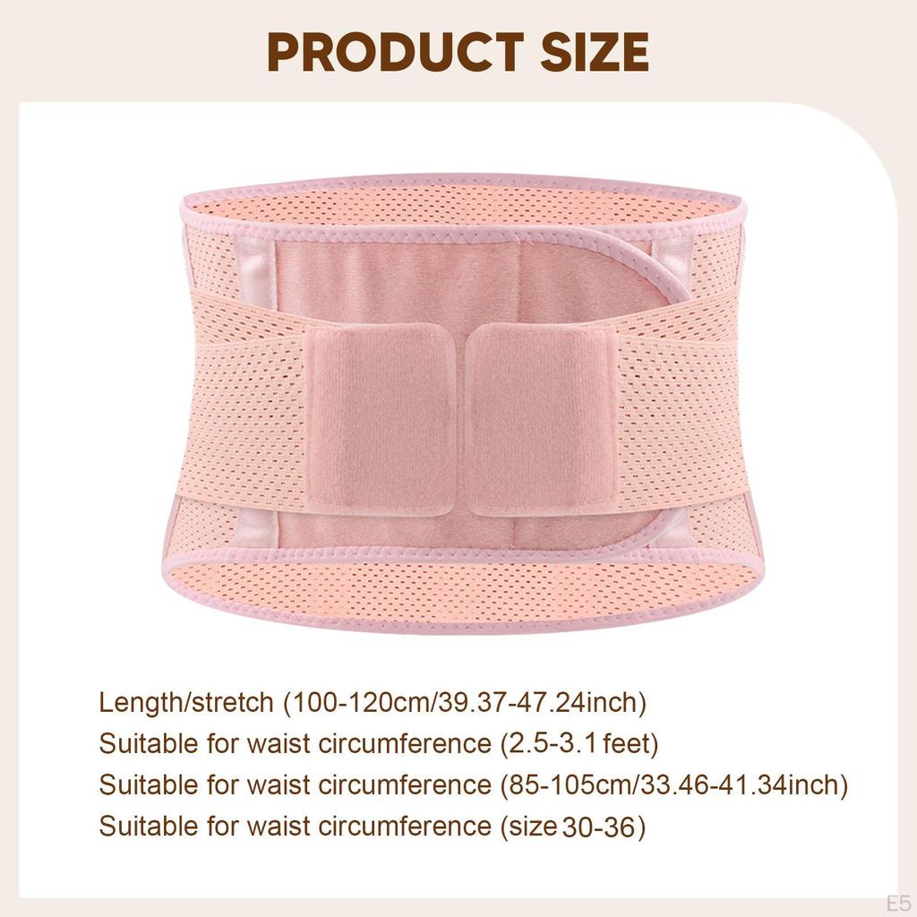 Breathable Lower Back Support Belt, Ideal for Workout, Fitness,