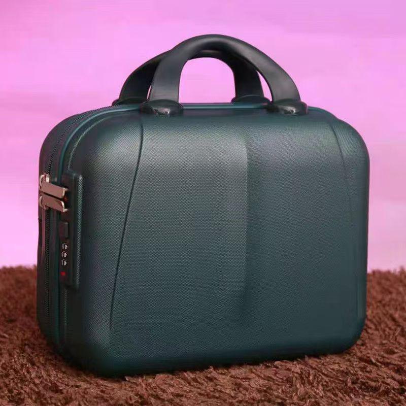Compact 14" Carry-On & 16" Makeup Case with Lock – Ideal for Women Travelers